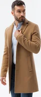 Płaszcze męskie - Ombre Płaszcz Męski Elegancki Jesienno-Zimowy Kieszenie Guziki 4 Kolory S-XXL - miniaturka - grafika 1