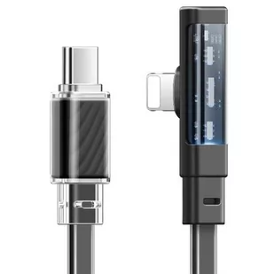 Kaabel USB Typ-C - Lightning MCDODO CA-3440 LED 1.2 m Czarny - Kable USB - miniaturka - grafika 1