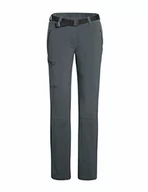 Odzież trekkingowa damska - maier sports Rechberg Therm damskie spodnie trekkingowe szary szary (Graphit) 42 - miniaturka - grafika 1