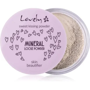 Lovely Lovely Mineral Loose Powder Transparentny Sypki Puder Silnie Matujący Do Twarzy 5g - Bronzery i konturowanie twarzy - miniaturka - grafika 1