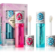 Zestawy kosmetyków damskich - Makeup Revolution Maxi Plump Lip Duo zestaw dwóch błyszczyków 2x6ml - miniaturka - grafika 1