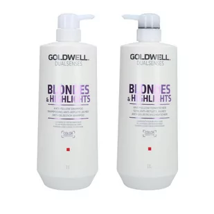 Goldwell DUALSENSES BLONDES & HIGHLIGHTS Szampon 1000 ml + Kuracja 500 ml 0000052688 - Szampony do włosów - miniaturka - grafika 2