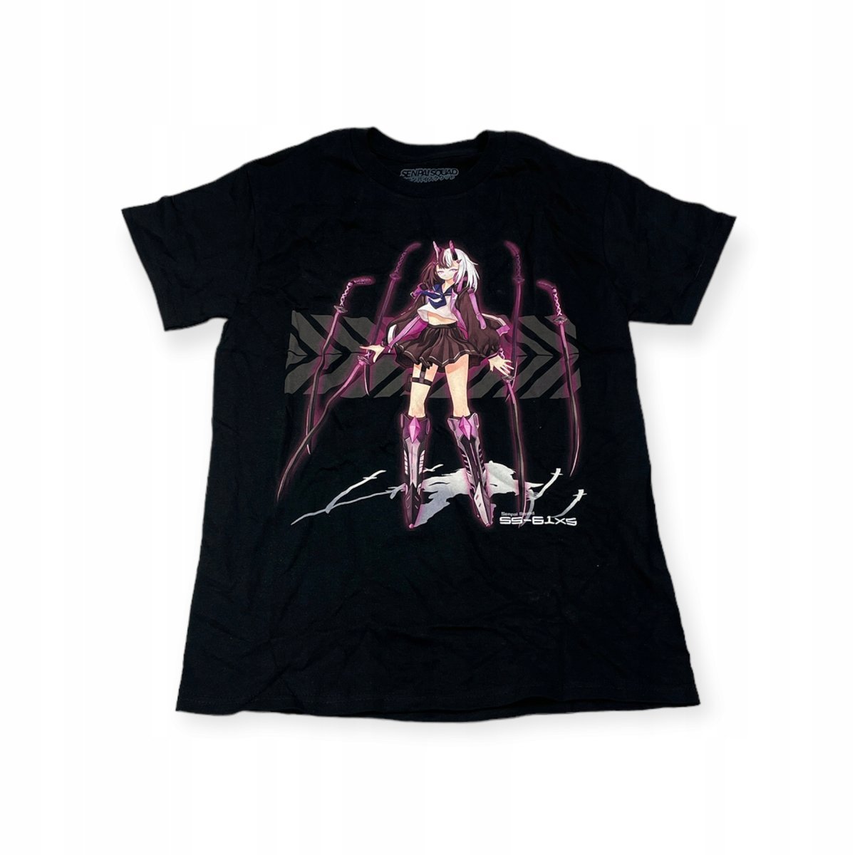 Koszulka T-shirt męski okrągły dekolt SPENCER'S SENPAI SQUAD L