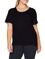 Koszulki i topy damskie - FALKE Falke Damska koszulka z okrągłym dekoltem, czarna, XL-XXL 37925 - miniaturka - grafika 1