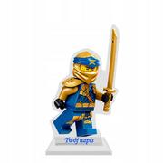 Figurki dla dzieci - Duża Figurka Ninjago Jay Ninja Kolekcjonerska 19cm - miniaturka - grafika 1