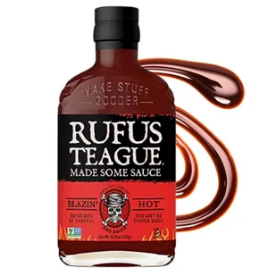 PIKANTNY SOS BARBECUE Ostry sos na grilla GLAZURA Blazin' Hot BBQ Sauce - Majonezy i dressingi - miniaturka - grafika 1