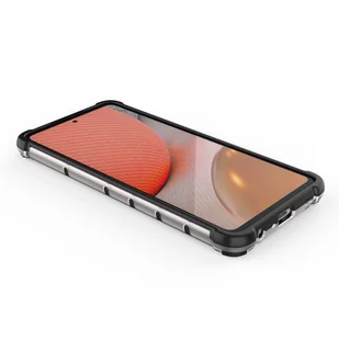 Honeycomb etui pancerny pokrowiec z żelową ramką Samsung Galaxy A72 4G przezroczysty - Etui i futerały do telefonów - miniaturka - grafika 11