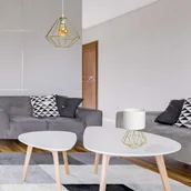 Lampy sufitowe - Milagro Lampa wisząca LUPO WHITE/GOLD 1xE27 MLP6266 - miniaturka - grafika 1