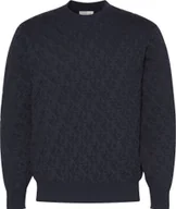 Swetry męskie - Sweter męski Calvin Klein bawełniany elegancki ciepły wkładany przez głowę r. S - miniaturka - grafika 1
