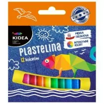 Derform Plastelina 12 kolorów Kidea P12KKA - Masy plastyczne - miniaturka - grafika 3