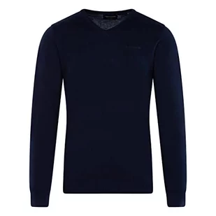 Teddy Smith Sweter męski, Całkowita granat Chine, XL - Swetry męskie - miniaturka - grafika 1