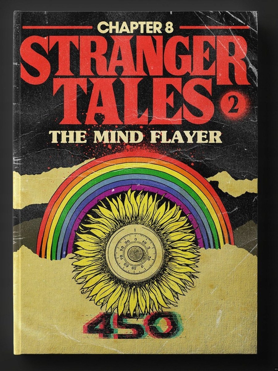 PUZZLE Stranger Things 4 Mind Flayer A3 252 el z Nadrukiem + IMIĘ Pudełko