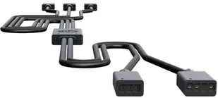 COOLERMASTER Splitter podświetlenia ARGB 2 x 3 pin - 3 x 3 pin COOLERMASTER MFX-AWHN-3NNN1-R1, 0.5 m - Kable komputerowe i do monitorów - miniaturka - grafika 4