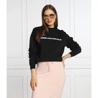 Bluzy damskie - Karl Lagerfeld Bluza Regular Fit - miniaturka - grafika 1
