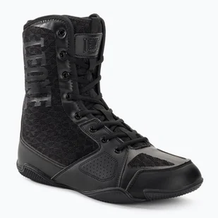 Buty bokserskie LEONE 1947 Professional Boxing black - Pozostałe akcesoria do sportów walki - miniaturka - grafika 1