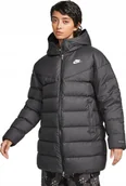 Kurtki i kamizelki sportowe damskie - KURTKA DAMSKA NIKE PUCHOWA ZIMOWA STORM-FIT PŁASZCZ PARKA - miniaturka - grafika 1
