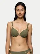 Stroje kąpielowe - Triumph Góra od bikini Summer Twist 10222228 Zielony - miniaturka - grafika 1