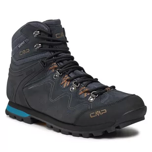 Trekkingi CMP Athunis Mid Trekking Shoe Wp 31Q4977 Titanio-Petrol 80UP - Buty trekkingowe męskie - miniaturka - grafika 1