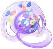 Smoczki uspokajające - Nuby Smoczek silikonowy do uspokajania ortodontyczny 0-6m) - miniaturka - grafika 1