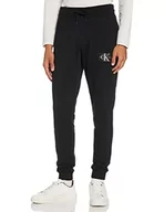 Spodenki męskie - Calvin Klein Jeans Męskie spodnie z naszywką monogramu HWK, Ck czarny, XS - miniaturka - grafika 1