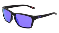 Okulary przeciwsłoneczne - Oakley Okulary przeciwsłoneczne SYLAS Matte Black, Prizm Deep Water Polarized OO9448-27 - miniaturka - grafika 1