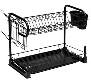 SK SUSZARKA DO NACZYŃ 52 x 24 x 36 cm 2-POZIOMOWA KRISBERG KS-2511 emix - Suszarki do naczyń - miniaturka - grafika 3