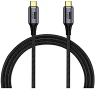 Kable USB - PREMIUMCORD Kabel USB4™ Gen 3x2 40Gbps 8K@60Hz 240W Thunderbolt 3 kabel 0,3m - miniaturka - grafika 1