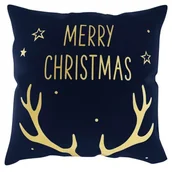 Pozostałe akcesoria świąteczne - Poszewka 45 x 45 Dekoracyjna Świąteczna Horn2 Gr+Z - miniaturka - grafika 1