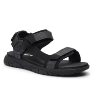 Sandały męskie - Sandały Timberland Windham Trail Sandal TB0A1V30015 Czarny - miniaturka - grafika 1