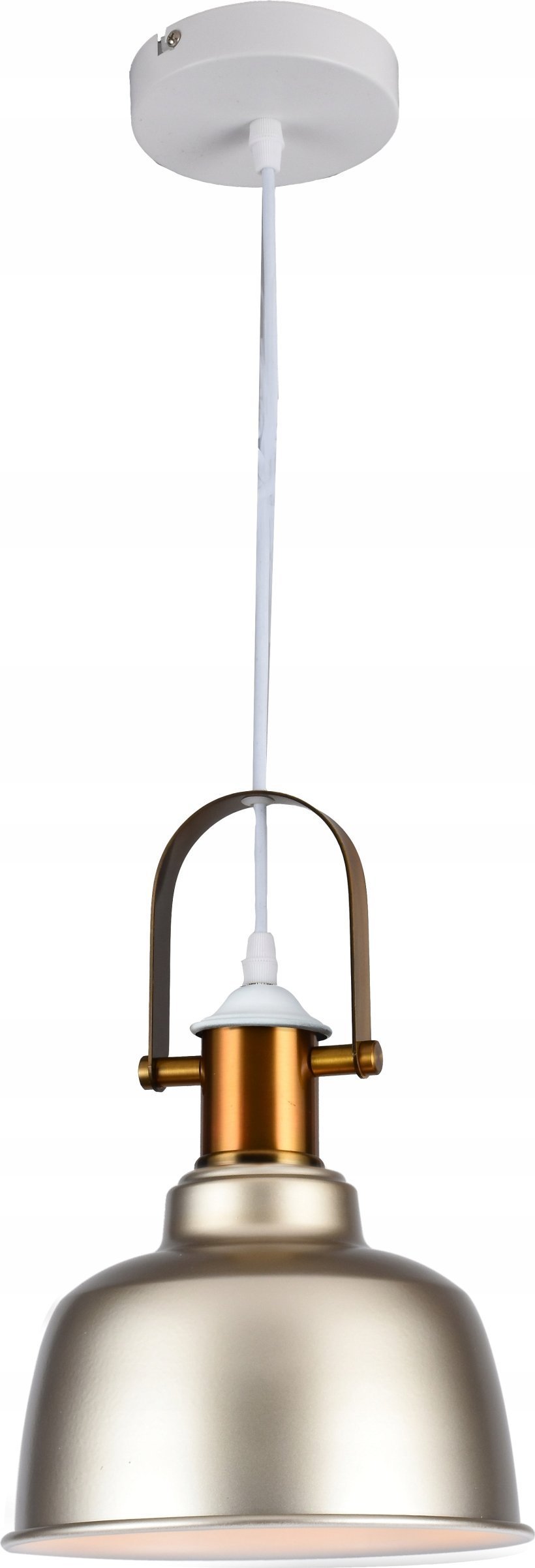 Lampa wisząca Aldex GTV Zenit OS-ZENIT-05-DEC lampa wisząca zwis 1x40W E27 kremowa/złota