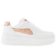 Buty sportowe damskie - Buty Kappa Bash PF GC 243001GC-1058 - białe - miniaturka - grafika 1