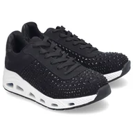 Sneakersy damskie - Sneakersy damskie Rieker N5201-00 BLACK 38 - miniaturka - grafika 1