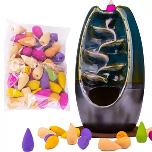 Kominek zapachowy wodospad kadzidło knoty - Świeczniki - miniaturka - grafika 1