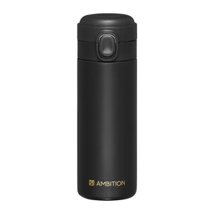 Kubek termiczny z ustnikiem Alice Ambition czarny 350ml - Kubki termiczne - miniaturka - grafika 1