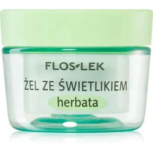 Flos-Lek Żel ze świetlikiem i herbatą do powiek słoik 10g - Kremy do twarzy - miniaturka - grafika 1