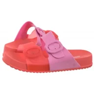 Klapki i japonki damskie - Klapki Cozy Slide AD 33913/AN696 Red/Pink (ML328-d) Melissa - miniaturka - grafika 1