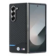 Etui i futerały do telefonów - BMW BMHMZFD622NBCK Z Fold6 F956 czarny/black Magsafe Carbon - miniaturka - grafika 1