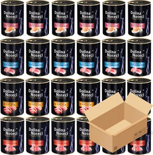 Dolina Noteci Mix smaków 24x400g - Mokra karma dla kotów - miniaturka - grafika 1