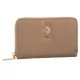 Portfel New Jones M Zip ard. Wallet Beige BEUJE5711WVP502 (US158-c) U.S. Polo Assn. - Portfele - miniaturka - grafika 1