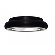 Lampy sufitowe - Berella Light Zoja LED plafon 1-punktowy czarny BL5437 - miniaturka - grafika 1