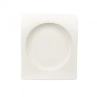 Talerze - Villeroy & Boch Talerz sałatkowy VILLEROY&BOCH NewWave, biały, 24x22 cm - miniaturka - grafika 1