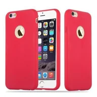 Etui i futerały do telefonów - Pokrowiec Do Apple iPhone 6 PLUS / 6S PLUS Etui w CANDY CZERWONY TPU Silikon Obudowa Case Cover Ochronny Plecki Cadorabo - miniaturka - grafika 1