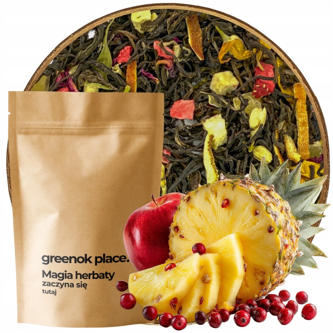 Herbata Pu-erh Złoty Smak 1000g Sheng Green czerwona Pobudzająca Hurt