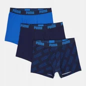 Majtki męskie - Puma Bokserki Logo Aop 3-Pack 93554702 R M - miniaturka - grafika 1
