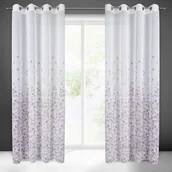 Zasłony - Zasłona 140 x 250 Dekoracyjna Noemi Bia+Fiol - miniaturka - grafika 1