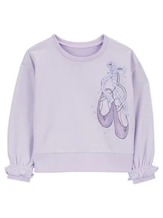 carter's Bluza w kolorze fioletowym - Bluzy i sweterki niemowlęce - miniaturka - grafika 1