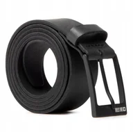 Paski - BIG STAR PASEK MĘSKI SKÓRZANY HH674135 CZARNY 110 - miniaturka - grafika 1