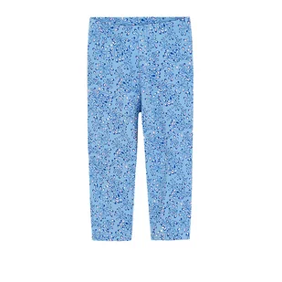 Cool Club, Legginsy dziewczęce 3/4, niebieskie - Spodnie i spodenki dla dziewczynek - miniaturka - grafika 1