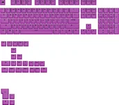 Gadżety dla graczy - Glorious Glorious GPBT Basics Keycaps, ANSI Layout US, PBT, Dye-Sub - Epic Purple - miniaturka - grafika 1
