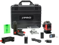 Poziomice laserowe - Elektroniczny laser wielofunkcyjny LK-4DB (niebieska wiązka) PRO - miniaturka - grafika 1